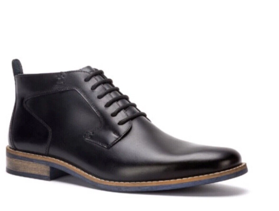 zapatos negros de vestir para hombre FERRATO