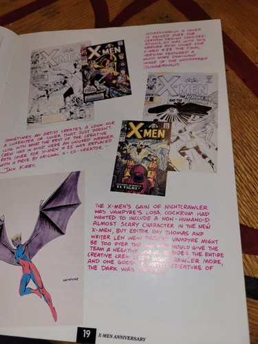 Avengers Anniversary Magazine & X-Men Anniversary Magazine 1993 Marvel Comics - Picture 5 of 9