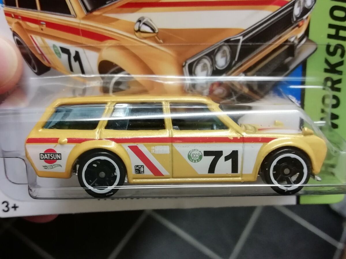 Hot wheels '71 DATSUN BLUEBIRD 510 WAGON Yellow short card Hot wheels '71 DATSUN BLUEBIRD 510 WAGON Yellow short card