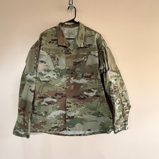 US Army Rifleman Patch Camo Military Field Jacket Green Men's Medium M