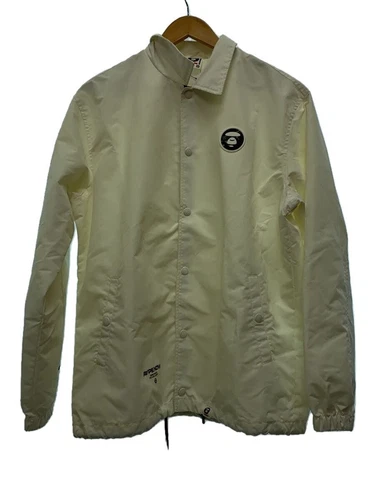 A BATHING APE (BAPE) Giacca AAPE BY A BATHING APE bianca M usata