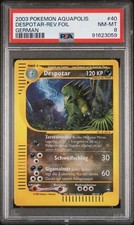 PSA 8 | 2003 POKEMON AQUAPOLIS #40 DESPOTAR-REV.FOIL GERMAN