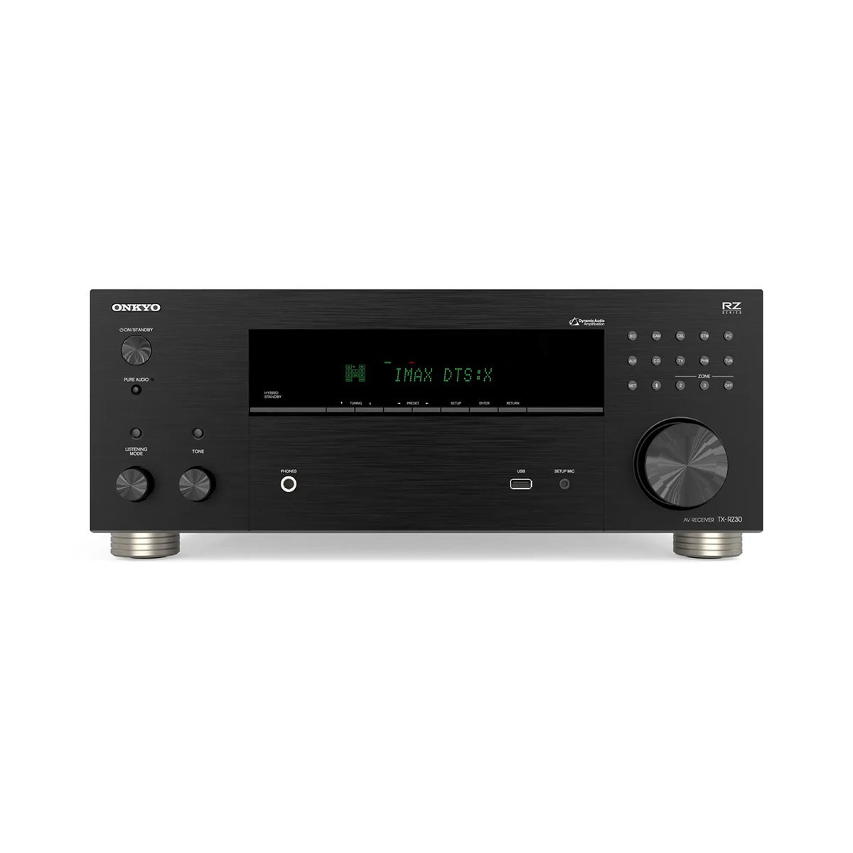 Onkyo TX-RZ30 170W 9.2-Channel 8K/4K Network AV Receiver, Black