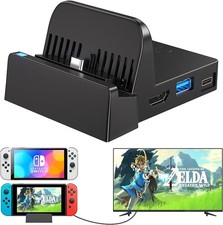 Dock Station for Nintendo Switch / OLED 4K HDMI USB3.0 TV Charging Adapter