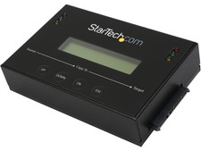 StarTech.com SATDUP11 Aluminum 2.5"  3.5" Black 2 - SATA Data  Power Combo