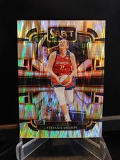 Stefanie Dolson 2024 Panini WBNA Select silver flash prizm #9 Washington Mystics