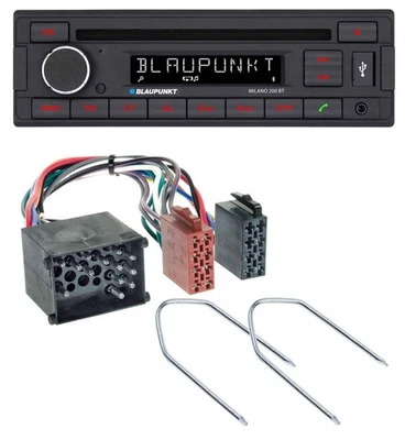 Blaupunkt MP3 USB CD Bluetooth AUX Autoradio für BMW 3er E30 E36 87-00 5er E34 8 - Bild 1 von 4
