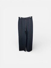 St. John Women Black Knit Wool Blend Pants Size 10