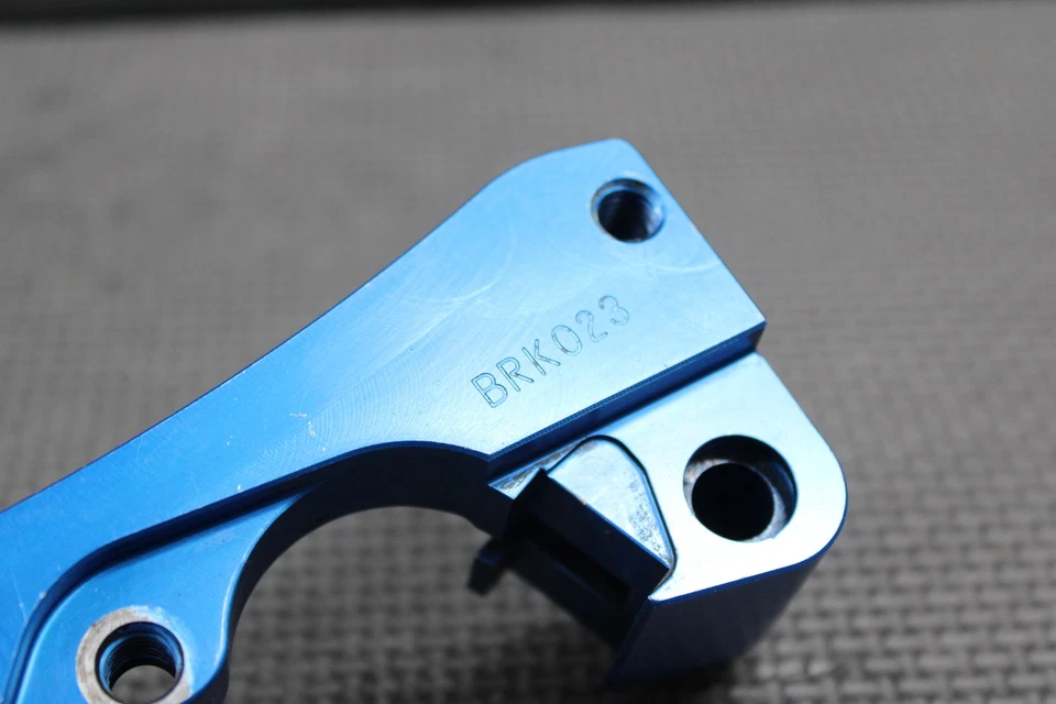 00-24 SOPORTE PINZA FRENO DELANTERO GRAN TAMAÑO SUZUKI DRZ400S EBC 280MM BRK023 Foto 4 de 4