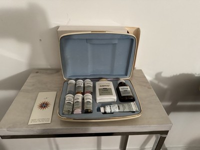 Vintage Upjohn Doctor s Travel Medical Kit   Pharma Sample Case w/ Og Packaging 