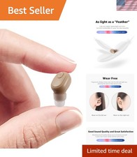 Mini Bluetooth Wireless Earbud - Invisible Design Perfect for Sports  Sleep