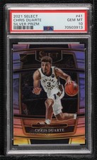 2021-22 Panini Select Concourse Silver Prizm Chris Duarte #41 PSA 10 GEM MT 0yg9