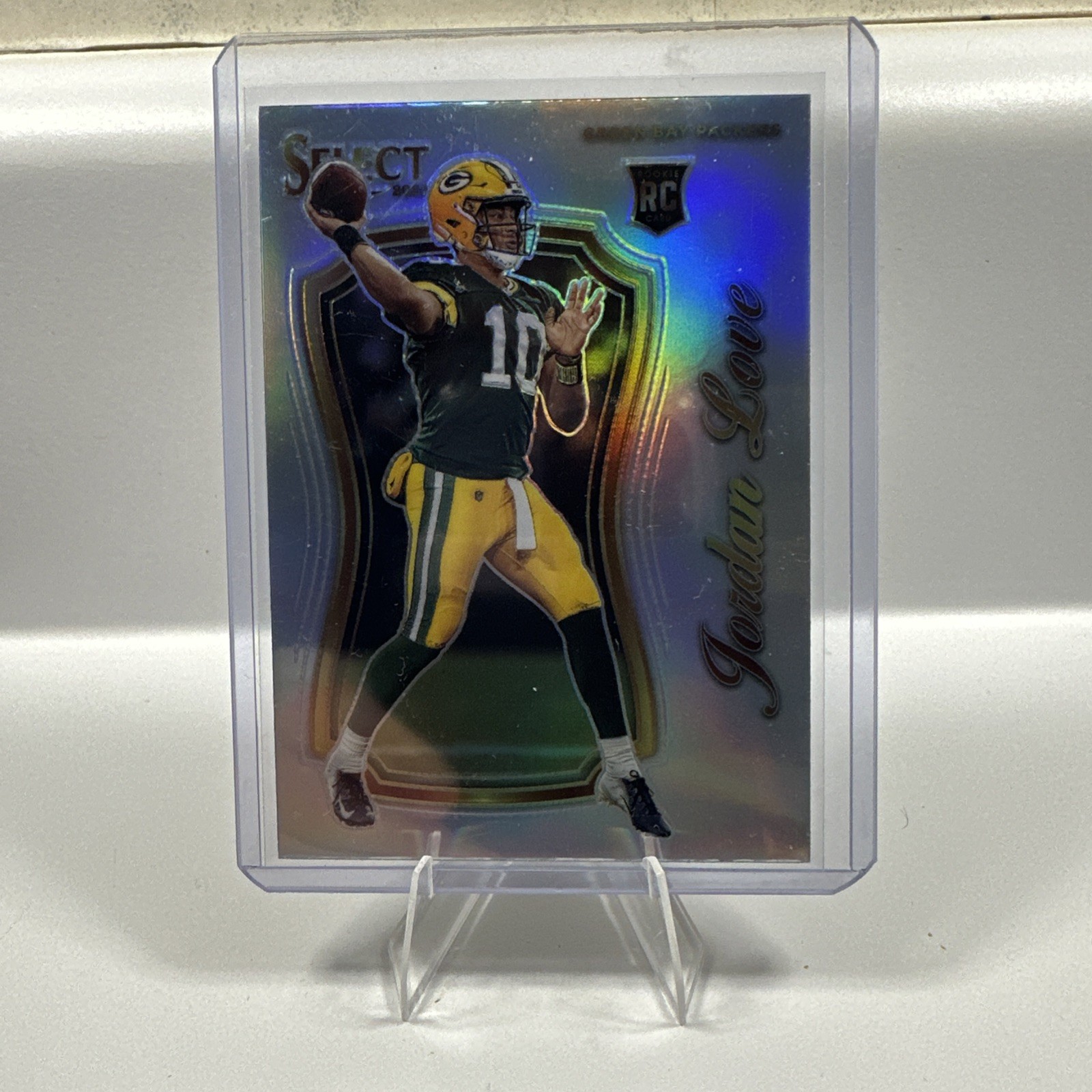 2020 Panini Select - Select Certified Rookies Jordan Love #SCR-11 Silver Prizm