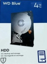 Western Digital WD Blue 4TB SATA3 Desktop Internal Hard Disk Drive New Free Ship