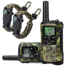 Durable 2-Way Walkie Talkies for Kids - 22 Channels, 3 Mile Range, Adventure Toy
