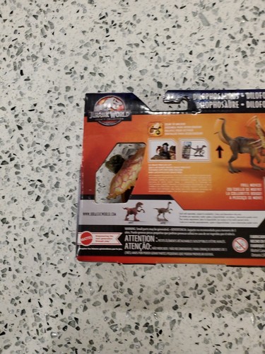 Jurassic World Legacy Collection Dilophosaurus 2021 nuevo sellado Mattel - Imagen 8 de 8