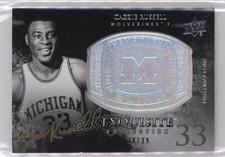 2011-12 Exquisite Collection Championship Bling 38/99 Cazzie Russell Auto 0m0
