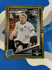 2025-26 Donruss FIFA World Cup Nick Woltemade RC Rated Rookie Optic GOLD/10