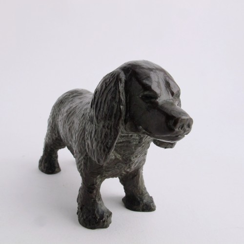 Gorham Co Founders Bronze Cocker Spaniel Sculpture Dog Artist Signed EH Smith - Picture 5 of 10