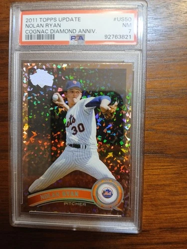 2011 Topps Update  #US50 Nolan Ryan Cognac Diamond Anniv. Anniversary