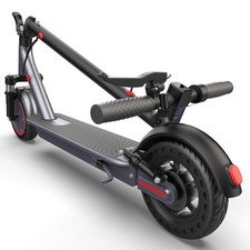 Electric Scooter - 8.5" Solid Tires, 350W Motor, Up to 22 MPH and 24 Miles Lo...