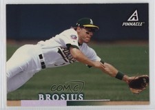 1998 Pinnacle Scott Brosius (Away Stats) #79 0kz8
