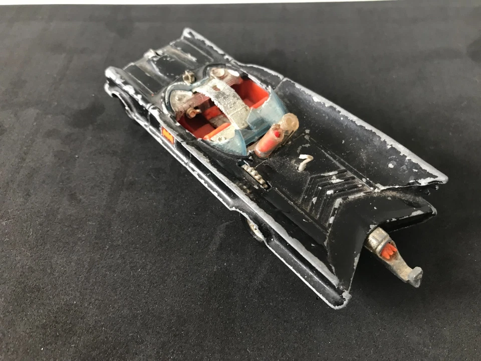 Corgi Batmobile – Klassisches Batman TV 1966  Serienmodell schwarz - Bild 3 von 4