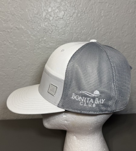 Adidas Truckermütze Netzrücken weiß & grau Bonita Bay Club bestickt Einheitsgröße - Bild 2 von 7