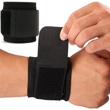 Wrist Brace, 2 PACK Wraps for Carpal Tunnel One Size, Starry sky black