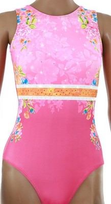 NEW! Charisma Pink Gymnastics or Dance Leotards by Snowflake Designs