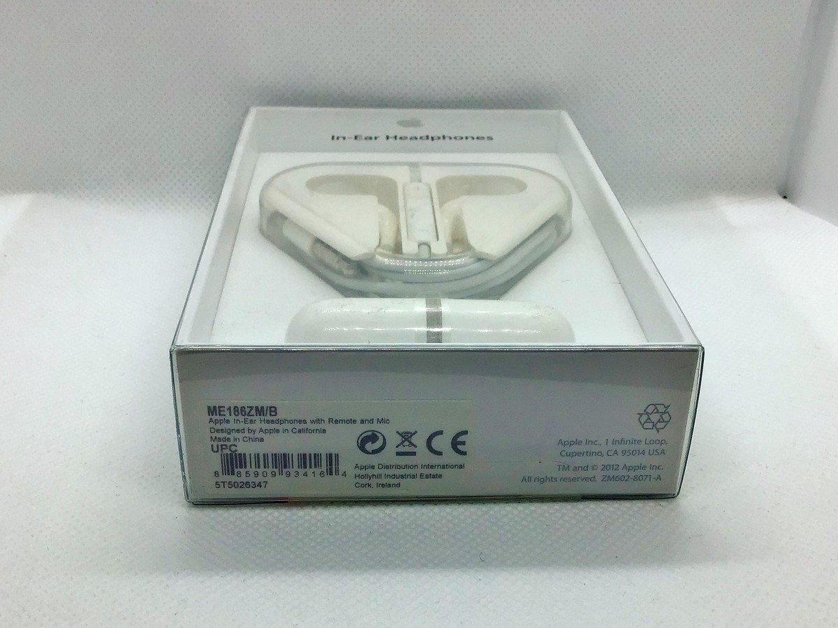 Original Genuine Apple In-Ear Headphones with Remote and Mic