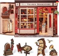 Cutefun Book Nook Magic BüCherladen? Nook-Buch Diy Miniature House BüCher FüR Er