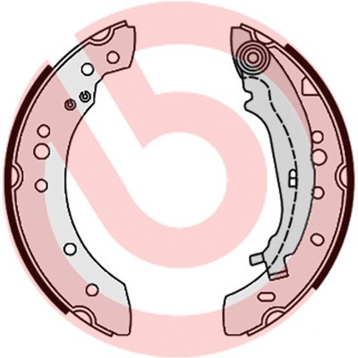 Fits BREMBO S 54 521 BRAKE SHOES.   ⭐UK Stock⭐