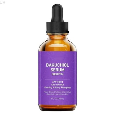 Bakuchiol Retinol Rejuvenation Serum for Facial-Skin Renewal and Anti-Aging Care