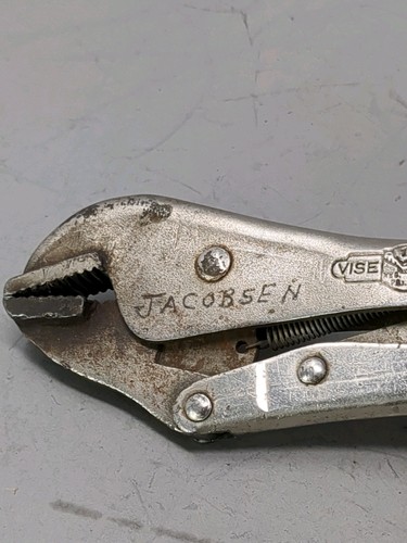 Vintage VISE GRIP No 10 Peterson Dewitt USA PAT APR 14 1942 PAT PEND Pre Release - Picture 12 of 17