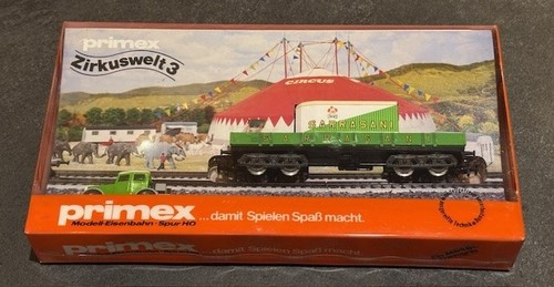 Märklin Primex H0 4586 Wagen-Set "Zirkuswelt 3", AC, neu, OVP | Zustand: Neu