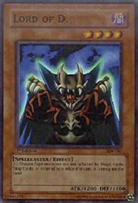Lord of D. - SDK-041 - Super Rare - Unlimited Edition - Moderately Played