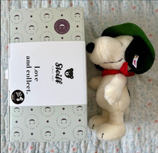 Steiff Snoopy Beagle Scout 50th Anniversary 2024 Japan Limited 1500 Mohair w/Box