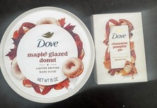 Dove Holiday Treats Limited Edition Maple Glazed Donut Body Scrub 15 Oz  Soap