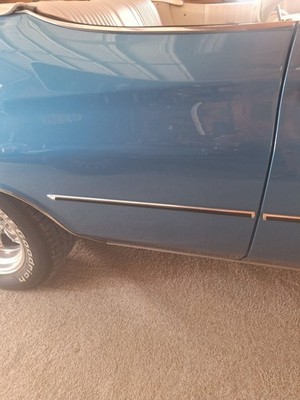1972 Buick Centurion 2 Door Convertible Mid Quarter PanelTrim 72