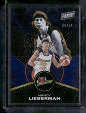 2025 Panini WNBA Player of the Day #54 Nancy Lieberman Blue #/50