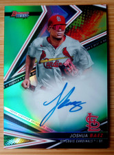 JOSHUA BAEZ-2022 Bowman's Best-RC AUTO Green /99-Best of 2022 #B22-JB-Cardinals