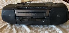 Sony CFS-W338 Radio Cassette-Recorder Boombox Tested Working Great Condition