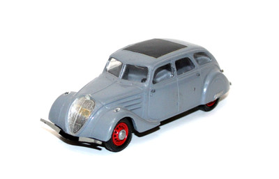 JM Dubray 1935 Peugeot 402 Sedan Gray 1:43 Resin France Vintage