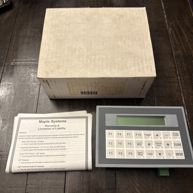 Used, Maple Systems, OIT3165-A00, Operator Interface w/ Backlit LCD