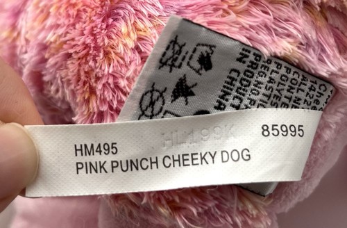 Webkinz Pink Punch Cheeky Dog HM495 Plush Toy - No Code! - Picture 5 of 5