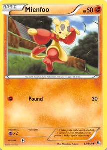 Mienfoo (87) 87/149 Boundaries Crossed Pokemon 005879