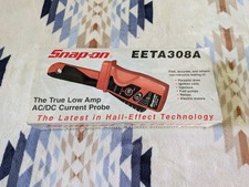 New Snap-on Eeta308a True Low Amp Acdc Current Probe Hall-effect W Manual New Snap-on Eeta308a True Low Amp Acdc Current Probe Hall-effect W Manual