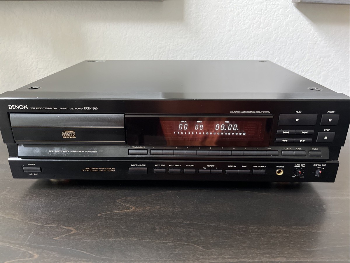 DENON CDプレーヤー Denon Dcd-1560 Heavy Duty CD Player Tested Working for sale online