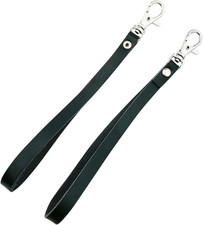 2 Pieces Leather Purse Wrist Strap for Wallet Clutch Wristlet Purse Keys Keychai